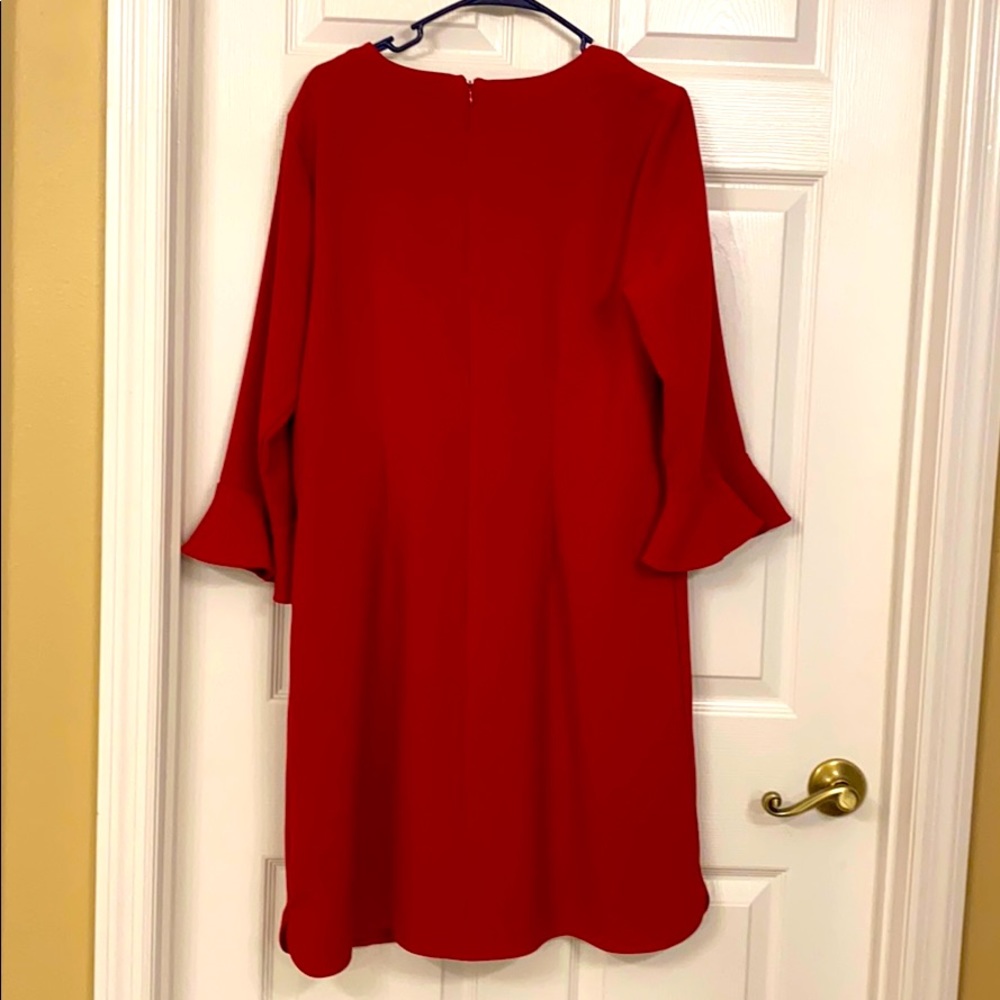Ann Taylor Factory True Red Formal Dress